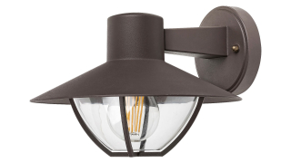Rabalux 7884 ALMADA - Nástěnné hnědé venkovní svítidlo 1 x E27, IP44
