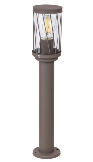 Rabalux 8889 BUDAPEST - Stojací venkovní hnědá lampa 1 x E27, IP44, 50cm