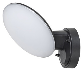 Rabalux 8134 VARNA - Nástěnné LED venkovní svítidlo v černé barvě, LED 12W, 4000K, IP54
