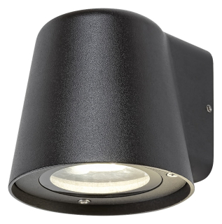 Rabalux 7959 MANDAL - Nástěnné venkovní svítidlo v černé barvě, 1 x GU10, IP54