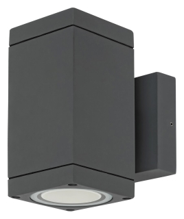 Rabalux 7888 BUFFALO - Nástěnné venkovní svítidlo v antracitové barvě, 2 x GU10, IP54