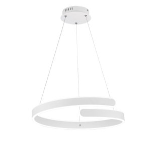 Trio Leuchten R37071131 PARMA - Vypínačem stmívatelné LED závěsné svítidlo LED 37W, 4000K, Ø 50cm