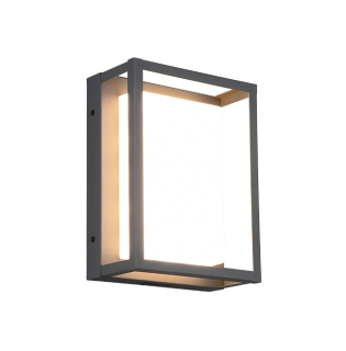 Trio Leuchten 277860142 WITHAM - Nástěnné venkovní svítidlo s přepínáním barvy světla 2300K + 3000K + 4000K, LED 10,5W, IP54 