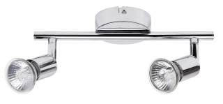 Rabalux 6046 NORTON - Bodové svítidlo v lesklém chromu, 2 x GU10