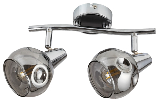 Rabalux 5347 TAMARA - Stropní svítidlo s kouřovými skly, 2 x E14