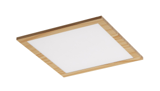 Rabalux 6907 ALMOND - LED svítidlo na strop v imitaci dřeva, LED 12W, 4000K, 29,5 x 29,5cm