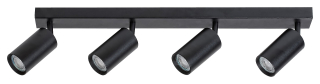 Rabalux 2086 SOLO - Stropní bodové svítidlo v černé barvě, 4 x GU10, 60cm