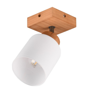 Trio Leuchten R81111030 ASSAM - Stropní nebo nástěnné dřevěné svítidlo, 1 x E14