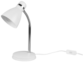 Trio Leuchten R50731031 HARVEY - Stolní bílá lampička 1 x E27, 