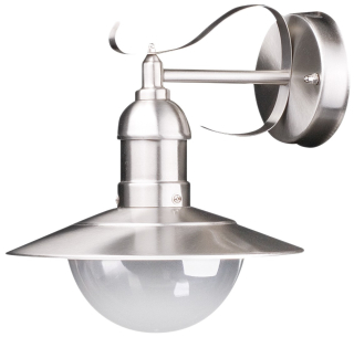 Avide AOLWE27-IMP-SN IMPERIAL - Venkovní nástěnné svítidlo v nerezové oceli, 1 x E27, IP44 41684