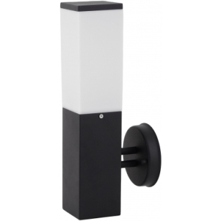 Avide AOLWE27-PANA-B PANAMA- Venkovní nástěnné černé svítidlo, 1 x E27, IP44