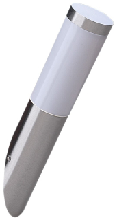 Avide AOLWE27-BOC-SN BOCA - Venkovní nástěnné stříbrné svítidlo, 1 x E27, IP44, 39629