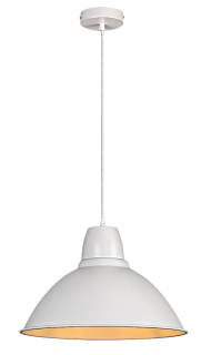 Rabalux 72014 WILBOUR  - Závěsný bílý kuchyňský lustr, 1 x E27, Ø 36cm