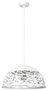 Rabalux 5085 NORENA - Kuchyňské závěsné svítidlo v bílé barvě, 1 x E27, Ø 40cm