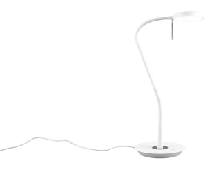 Trio Leuchten 523310131 MONZA - Dotykem stmívatelná pracovní bílá lampa 2300+3000+4000K, LED 12W, 57cm