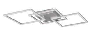 Trio Leuchten R64493187 TRAIL - Moderní LED stropní lustr s natáčecími rameny, LED 31W, 3000K, 74,5 x 35,2cm