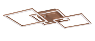 Trio Leuchten R64493165 TRAIL - Moderní LED stropní lustr s natáčecími rameny, LED 31W, 3000K, 74,5 x 35,2cm