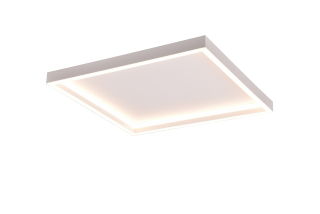 Trio Leuchten R64502931 ROTONDA - LED čtvercový lustr v bílé barvě, 30W, 3000K, 35 x 35cm