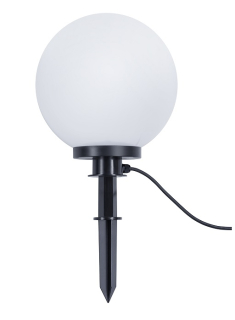 Trio Leuchten R57043001 BOLO - Zápichné kulaté svítidlo na zahradu, 1 x E27, IP44, Ø 30cm