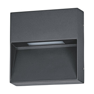Eglo 900889 MARUGGIO - Venkovní nástěnné svítidlo v černé barvě, 4,8W, 3000 - 6500K, IP65