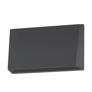 Eglo 900887 SPONGANO - Moderní venkovní nástěnné svítidlo v černé barvě, 9,5W, 3000 - 6500K, IP65