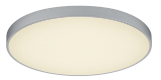 Trio Leuchten 627417587 WACO - Stropní stříbrné kulaté svítidlo stmívatelné nástěnným stmívačem, LED 102W, 2300 + 3000+ 4000K, Ø 75cm 