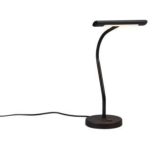 Trio Leuchten 579790132 CURTIS - Dotykem stmívatelná LED stolní lampa v černé barvě, LED 4W, 3000K