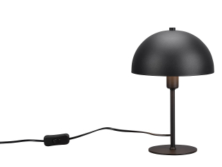 Trio Leuchten 506200132 NOLA - Stolní černá lampička 1 x E14, výška 30cm