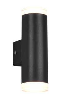 Trio Leuchten 283110232 RAY - Koupelnové LED nástěnné svítidlo v černé barvě, 8W, 3000K, IP44