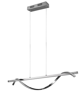 Trio Leuchten R32201106 ISABEL - LED moderní závěsné svítidlo stmívatelné vypínačem, 26W, 4000K, 100cm