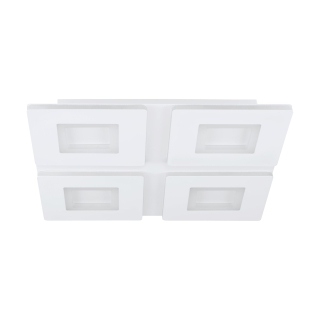 Eglo ZIGBEE 900481 PADROGIANO-Z - Stropní LED čtvercové RGB svítidlo ovládané ovladačem, nebo z mobilní aplikace, LED 26,2W, 45 x 45cm