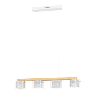 Eglo ZIGBEE 900881 PORTICO-Z - Závěsné LED RGB svítidlo ovládané ovladačem, nebo z mobilní aplikace, LED 14,8W, 88cm
