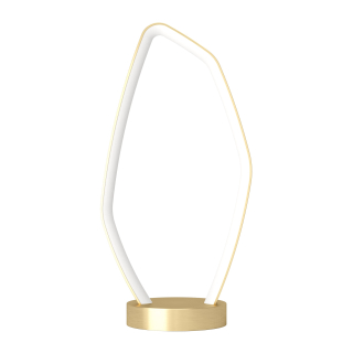 Eglo 900918 VALLEROSA - LED stolní lampa v mosazné barvě, LED 10,8W, 3000K