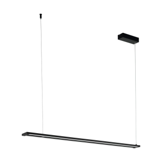 Eglo 98492 AMONTILLADO - LED stmívatelné závěsné svítidlo v černé barvě, LED 27W, 3000K, 116cm