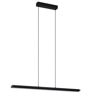 Eglo 99599 CAMBULOS - LED stmívatelné závěsné svítidlo v černé barvě, LED 34W, 3000K, 93,5cm