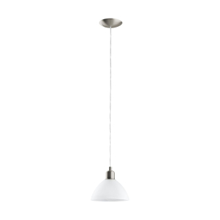 Eglo 87054 BRENDA - Kuchyňský lustr s alabastrovým sklem, 1 x E27, Ø 19,5cm