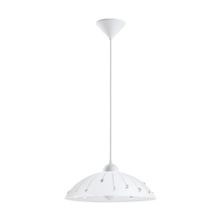 Eglo 96073 VETRO - Kuchyňský lustr s alabastrovým skleněným stínidlem, 1 x E27, Ø 35cm