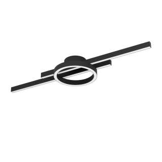 Eglo 900953 AMANDOLO - Stropní LED RGB svítidlo s dálkovým ovladačem, LED 23,5W, 77,5 x 20cm