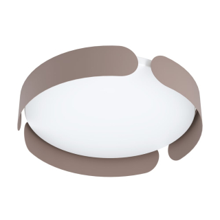Eglo 99623 VALCASOTTO - Stropní LED svítidlo v kávové barvě, LED 24W, 3000K, Ø 37cm