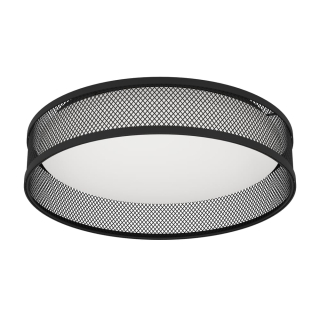 Eglo 900975 LUPPINERIA - Stropní LED svítidlo v černé barvě, LED 20W, 3000K, Ø 38,5cm