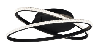 Trio Leuchten R67802132 LANE - Stropní lustr stmívatelný klasickým vypínačem, LED 27W, 4000K, 3500lm, Ø 58cm