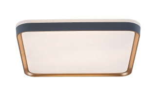 Rabalux 71029 LIATRIS - LED stropní svítidlo v šedé barvě, 26W, 3000K, 39 x 39cm
