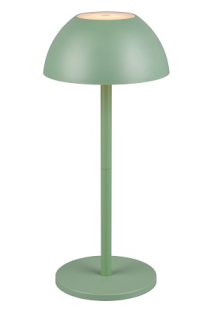 Trio Leuchten R54106149 RICARDO - Venkovní přenosná nabíjecí lampička v zelené barvě, IP54, LED 1,7W, 3000K, 30cm
