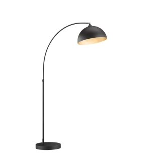 Fischer Honsel 40358 LEITUNG  - Vysoká stojací lampa v černé barvě, 1 x E27, výška 200cm
