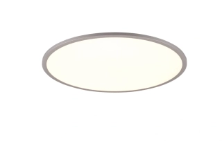 Trio Leuchten 641719287 YUMA - LED stmívatelné stropní svítidlo s nepřímým svícením RGB, dálkový ovladač, LED 35W + 4W RGB do stropu, Ø 60cm
