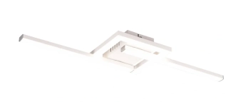 Trio Leuchten R67303131 VIALE - Stropní LED svítidlo v bílé barvě, 54 x 16cm, 17W, 1950lm, 4000K