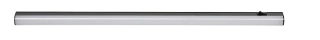 Rabalux 78005 GREG - LED kuchyňské podlinkové černé svtítidlo, LED 13W, 1220lm, 4000K, 88,5cm