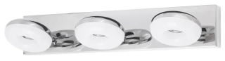 Rabalux 5718 BEATA - Nástěnné LED svítidlo do koupelny v lesklé chromové barvě, LED 15W, 4000K, IP44