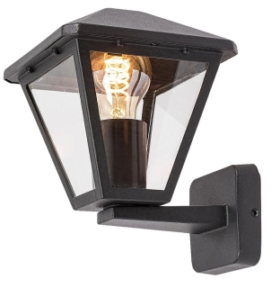 Rabalux 7146 PARAVENTO  - Nástěnná lucerna venkovní v černé barvě, 1x E27 IP44