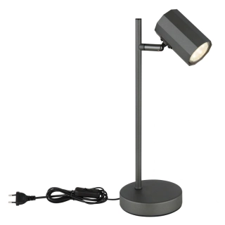 Globo 57918T JAMES - Stolní lampička v tmavě šedé barvě, 1 x GU10